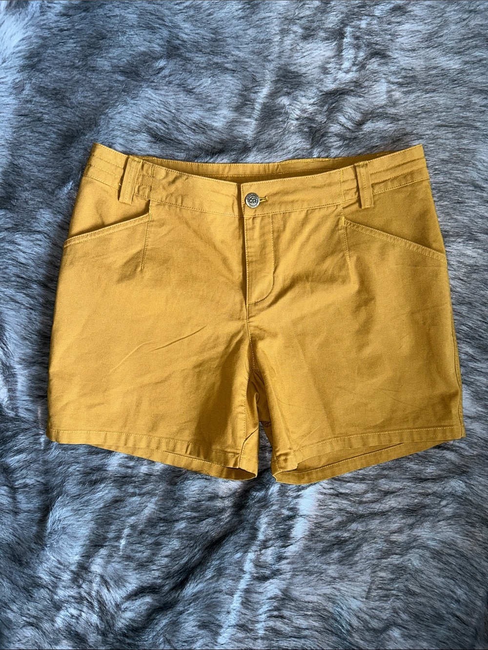Outdoor Research Wadi Rum Shorts Mustard Yellow Size 10 Women’s